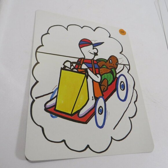 Peabody 60s story (12) cards Turtle Vintage Artwork - Picture 9 of 15